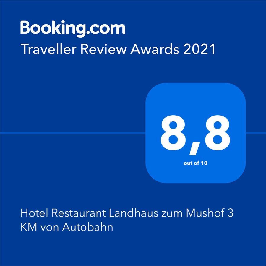 Landhaus Zum Mushof Hotel Wethen Экстерьер фото